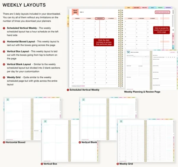 Luxury Planner (undated) - Image 4